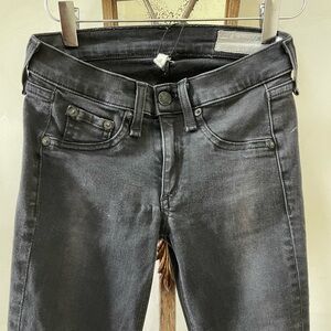 Rag & Bone Legging Black Jean